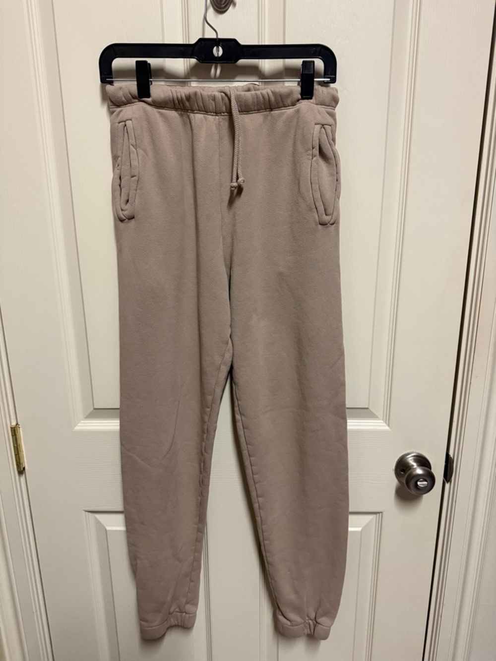 Joah Brown Taupe Track Joggers